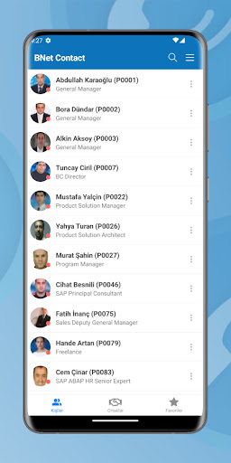 BNet Contact ekran görüntüsü