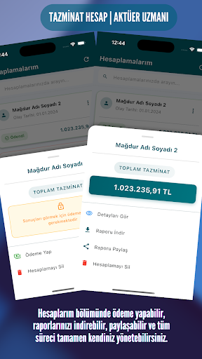 Tazminat Hesap | Aktüer Uzmanı ekran görüntüsü