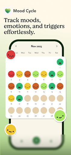 Mood Cycle: Mood Tracker Diary ekran görüntüsü
