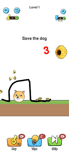 Pencil Paws: Save the Dog ekran görüntüsü