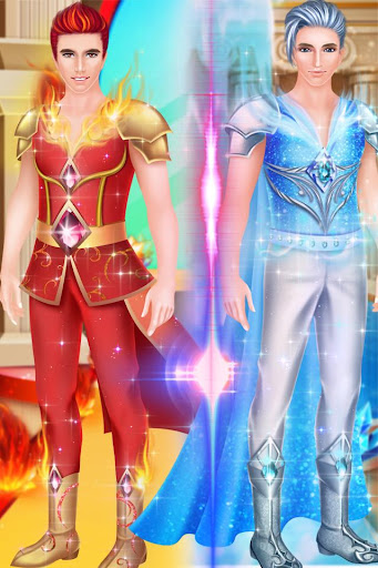 Ice VS Fire Princess Makeup ekran görüntüsü