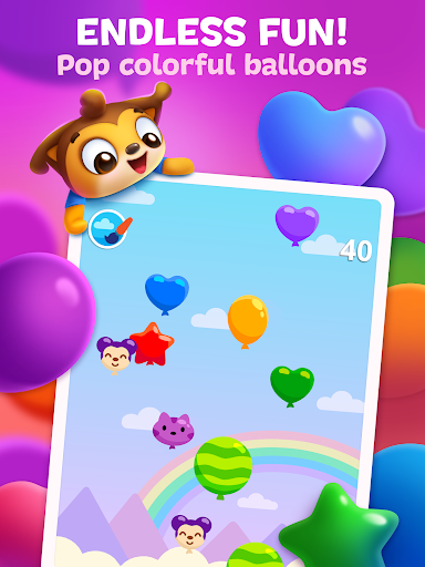 Balloon Pop: Little Kid Games ekran görüntüsü