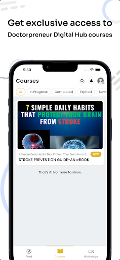 Doctorpreneur Digital Hub ekran görüntüsü