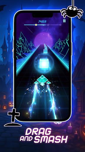 Beat Rush: Cyber Neon Rhythm ekran görüntüsü