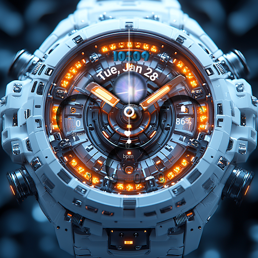 kp587 Watch Face ekran görüntüsü