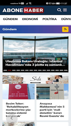 Abone Haber ekran görüntüsü