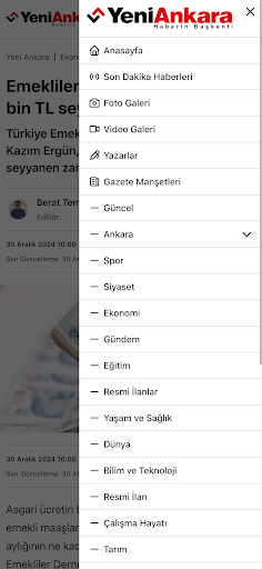 Yeni Ankara ekran görüntüsü