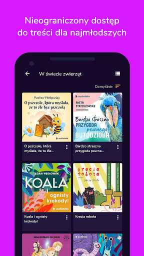 Audioteka Kids ekran görüntüsü