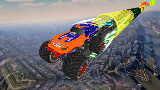 Monster Truck: Stunt Racing 3d ekran görüntüsü