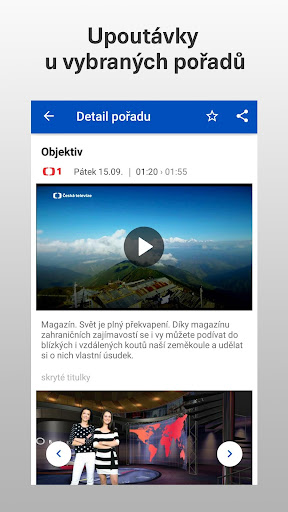 TV program ekran görüntüsü