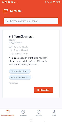 P-Learning ekran görüntüsü