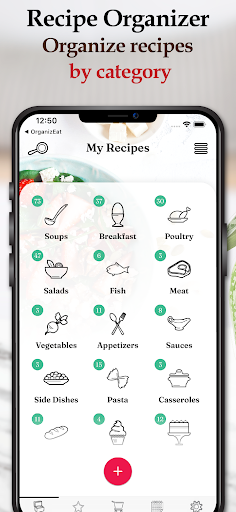 OrganizEat: Recipe Keeper Book ekran görüntüsü