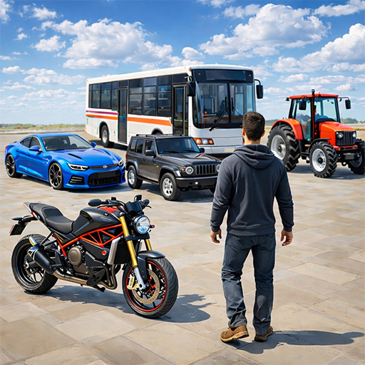Multi Vehicle Driving Game Pro
