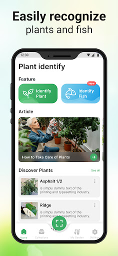 AI Plant & Fish Identifier App ekran görüntüsü