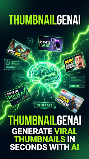 Thumbnailgen AI - YT Thumbnail ekran görüntüsü