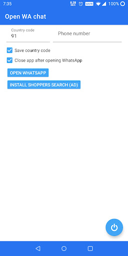 Open WA chat - Privacy app ekran görüntüsü