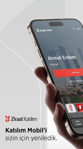 Ziraat Katılım ekran görüntüsü