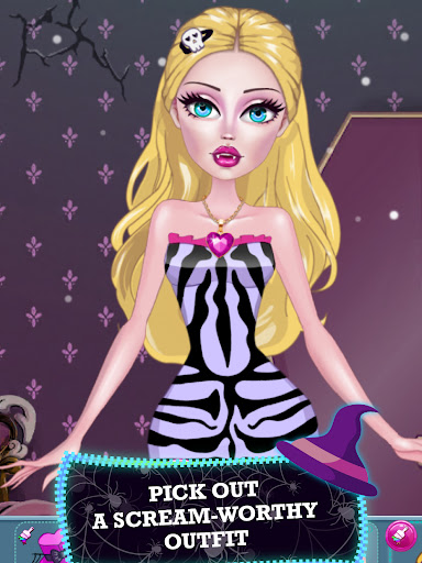 Halloween Makeup DressUp Games ekran görüntüsü