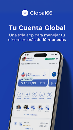 Global66: Tu Cuenta Global ekran görüntüsü