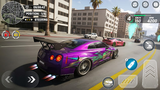 Highway Drifting Car Racing 3d ekran görüntüsü