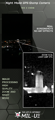 Night Mode GPS Stamp Camera ekran görüntüsü
