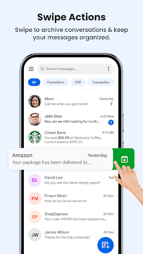 Messages: SMS & Text App ekran görüntüsü