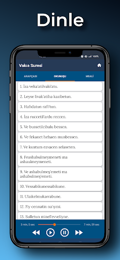 Vakıa Suresi Oku Dinle Ezberle ekran görüntüsü