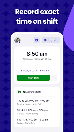 Deputy Time Clock ekran görüntüsü
