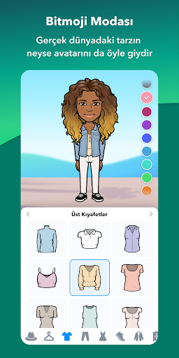 Bitmoji ekran görüntüsü