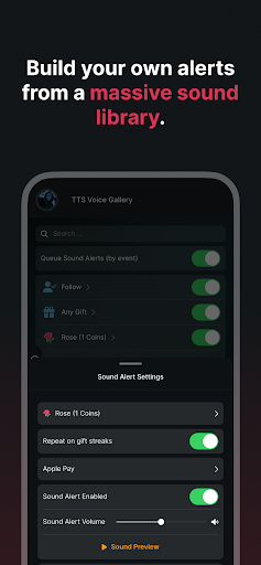 TikFinity Mobile - Alerts&TTS ekran görüntüsü