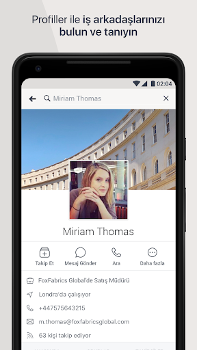 Workplace from Facebook ekran görüntüsü