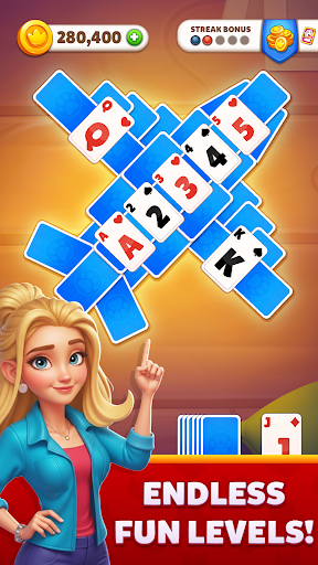 Royal TriPeaks Solitaire Fun ekran görüntüsü