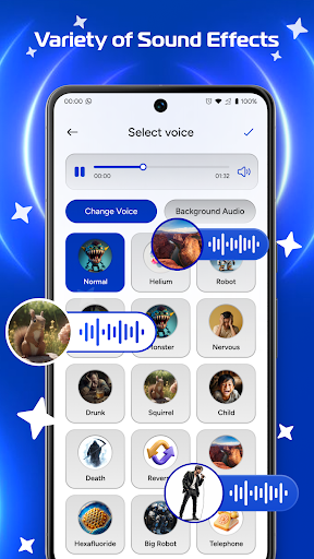 Funny Voice Changer: AI Effect ekran görüntüsü