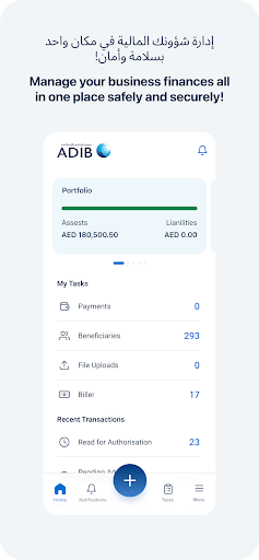 ADIB Direct - Business ekran görüntüsü