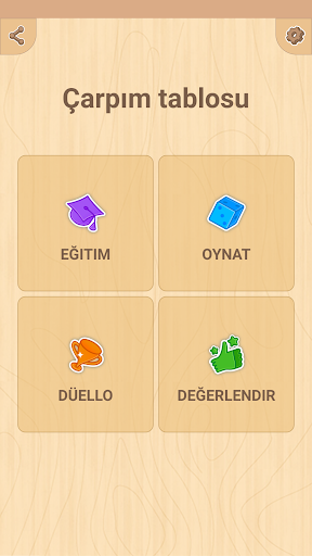 Çarpım tablosu. Öğren ve oyna! ekran görüntüsü