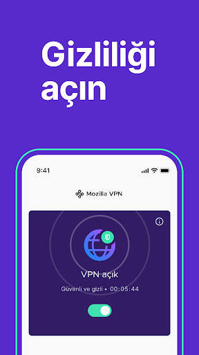 Mozilla VPN - Güvenli ve Gizli ekran görüntüsü
