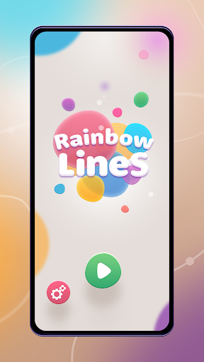 Rainbow Lines - Drawing Puzzle ekran görüntüsü