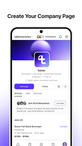 Tabbio: CV Maker & Job Search ekran görüntüsü