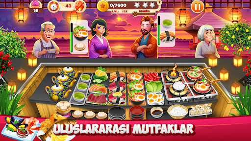 Yemek Ustalığı Mutfak oyunları ekran görüntüsü