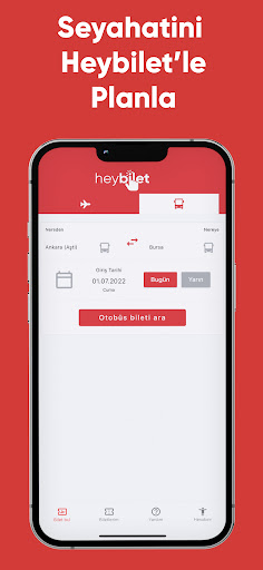 Heybilet: Otobüs & Uçak Bileti ekran görüntüsü