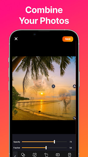 Blend Photo Mixer: PicBlender ekran görüntüsü