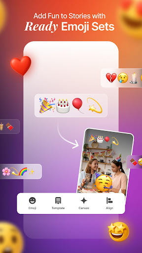 iOS Emojis For Story ekran görüntüsü