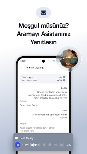 Call.io: AI Çağrı Asistanı ekran görüntüsü