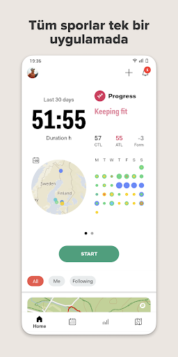 Sports Tracker ekran görüntüsü