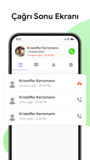 Kişiler: Telefon Uygulaması ekran görüntüsü