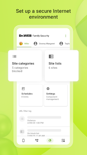 Dr.Web Family Security ekran görüntüsü