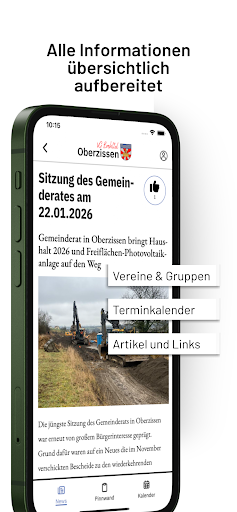 Oberzissen ekran görüntüsü