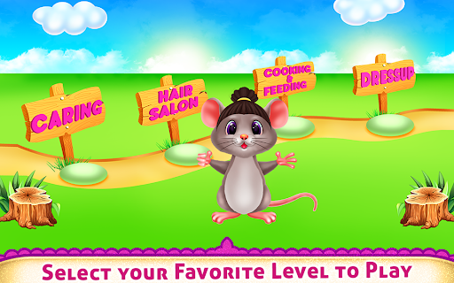 Cute Mouse Caring And Dressup ekran görüntüsü