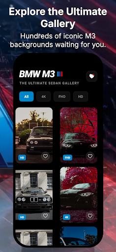 4K BMW M3 Wallpapers ekran görüntüsü