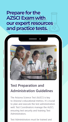 AZSCI Practice Test ekran görüntüsü